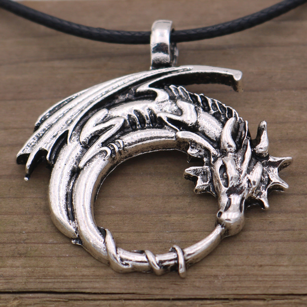 Ourodragon Circle of Flame Necklace