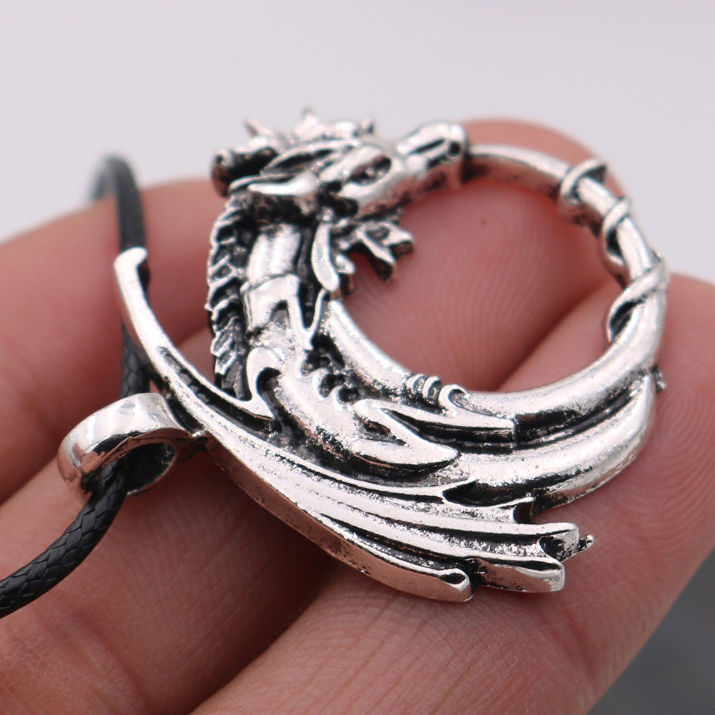 Ourodragon Circle of Flame Necklace
