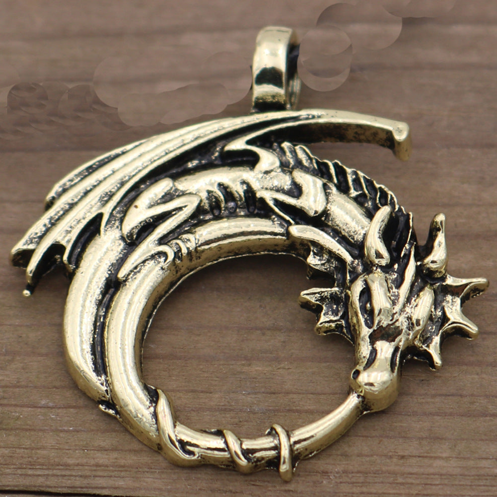 Ourodragon Circle of Flame Necklace