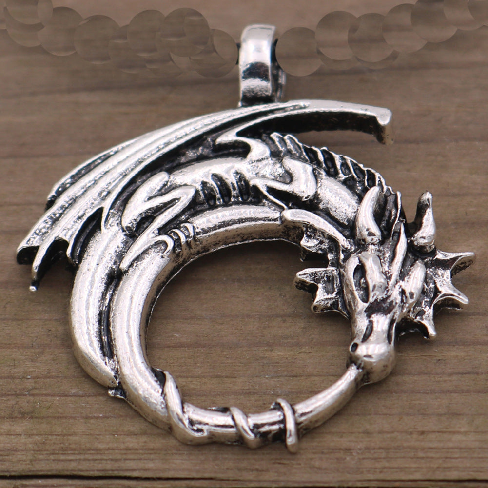 Ourodragon Circle of Flame Necklace