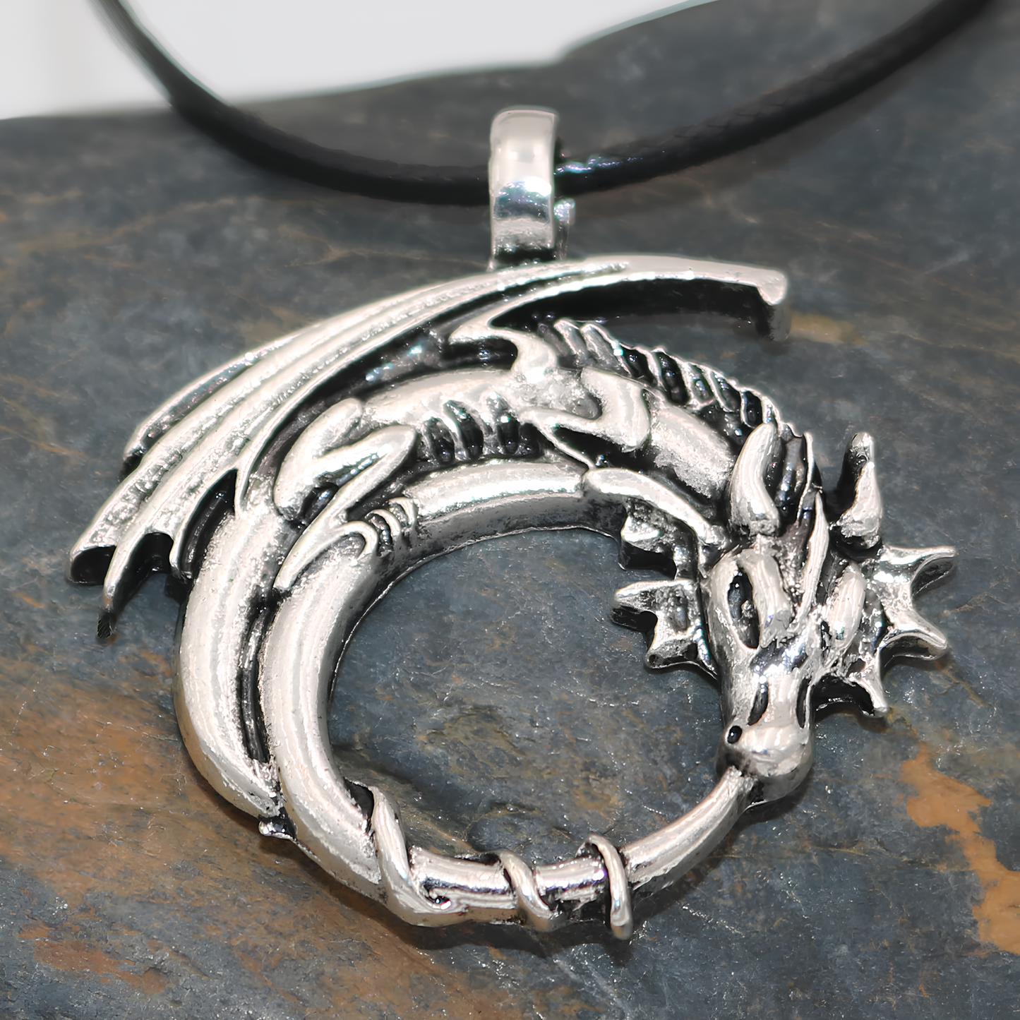 Ourodragon Circle of Flame Necklace