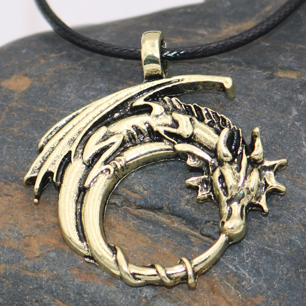 Ourodragon Circle of Flame Necklace