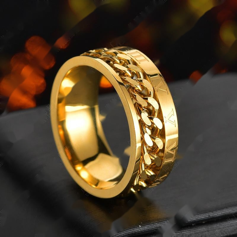 Viking Chain of Focus Spinning Ring