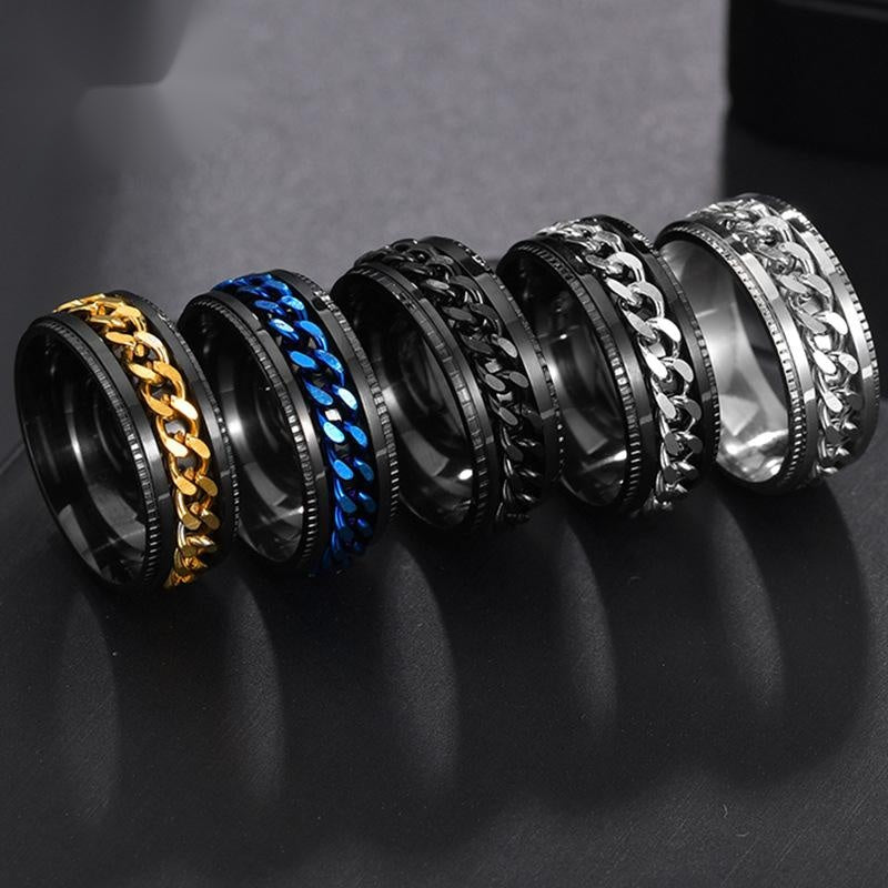 Viking Chain of Focus Spinning Ring