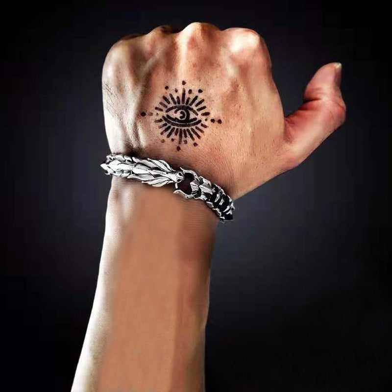 Ironfang Dragon Chain Bracelet