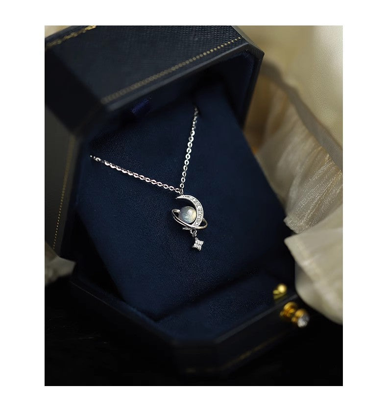 Stellar Orbit Pendant Necklace