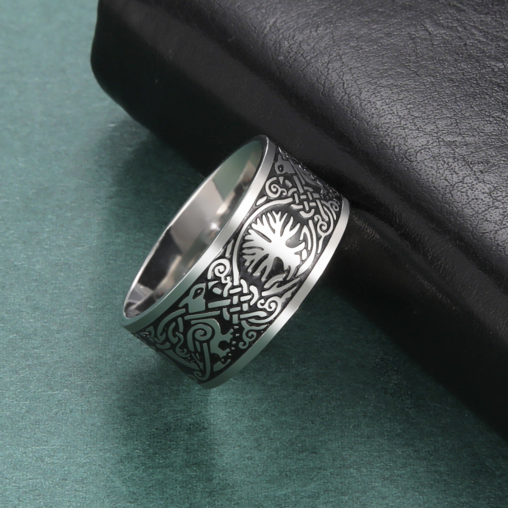 Celtic Grove Watcher Ring