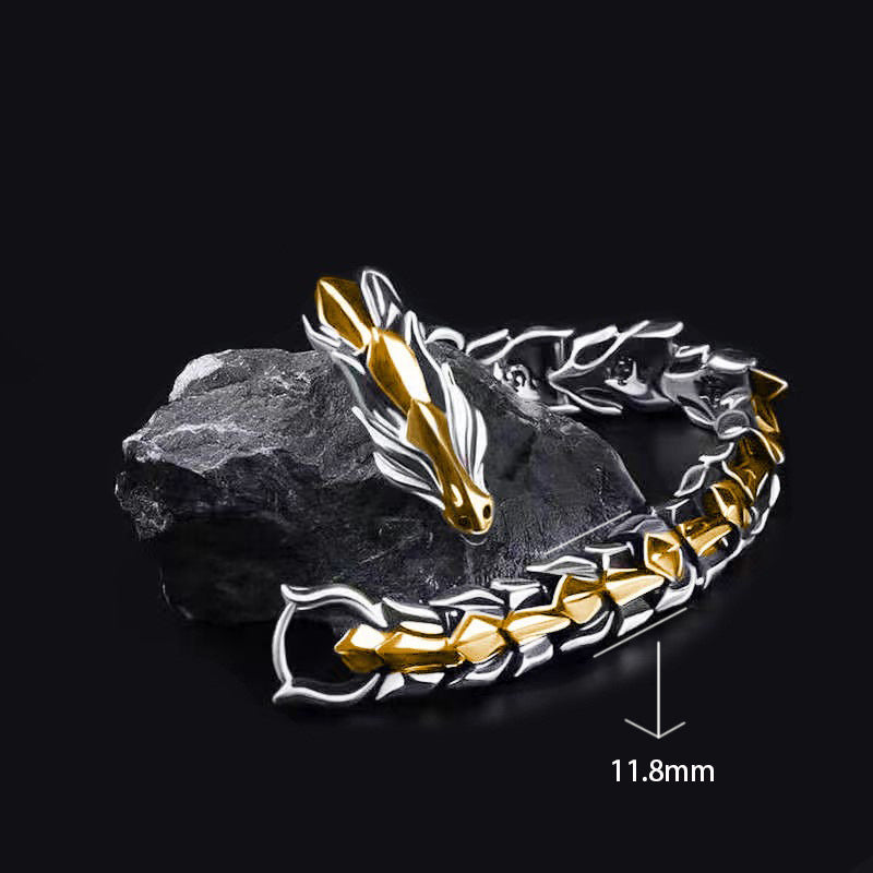 Ironfang Dragon Chain Bracelet