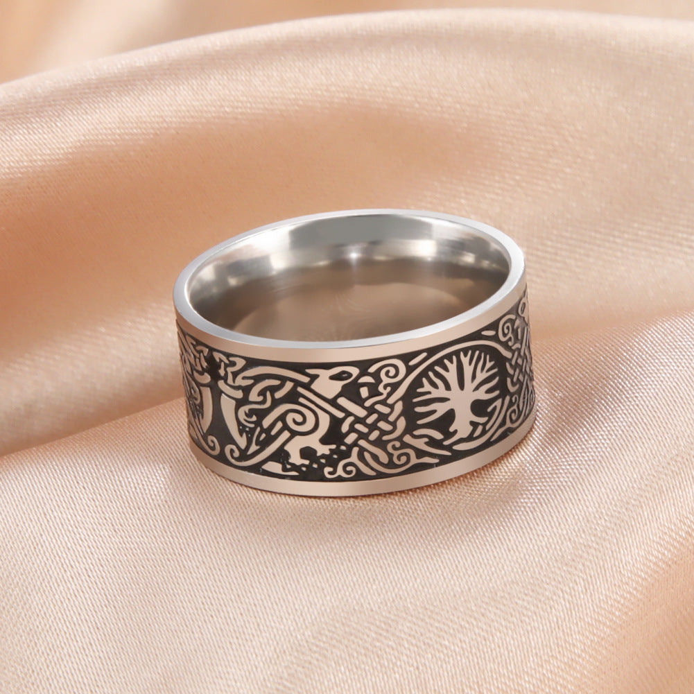 Celtic Grove Watcher Ring