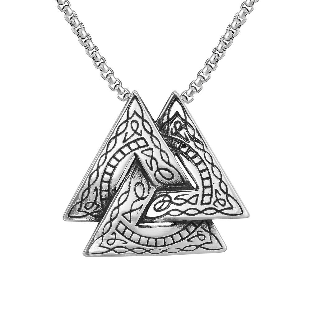 Slainborn's Valknut Necklace