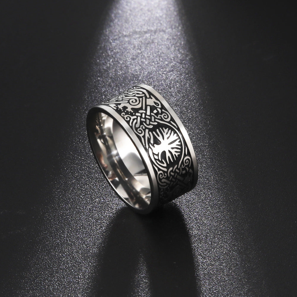 Celtic Grove Watcher Ring