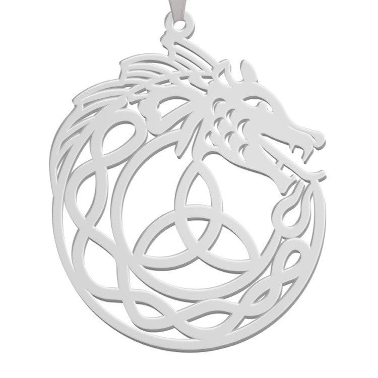 Trinity Knot Dragon Pendant