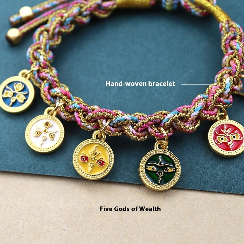 Sacred Threads of Buddha’s Eye Bracelet