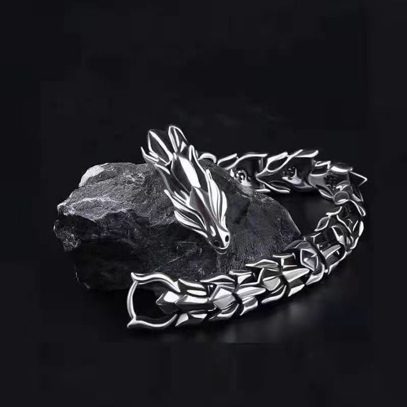 Ironfang Dragon Chain Bracelet