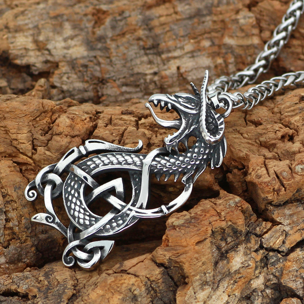 Jörmungandr’s Knot Necklace
