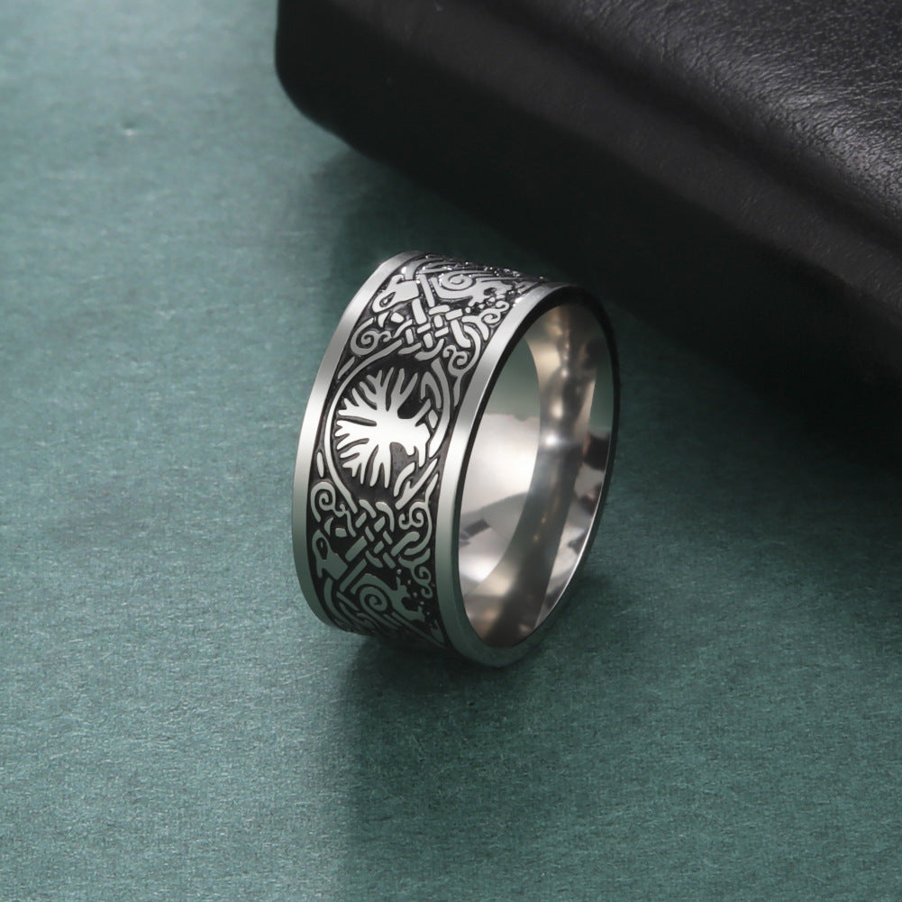 Celtic Grove Watcher Ring