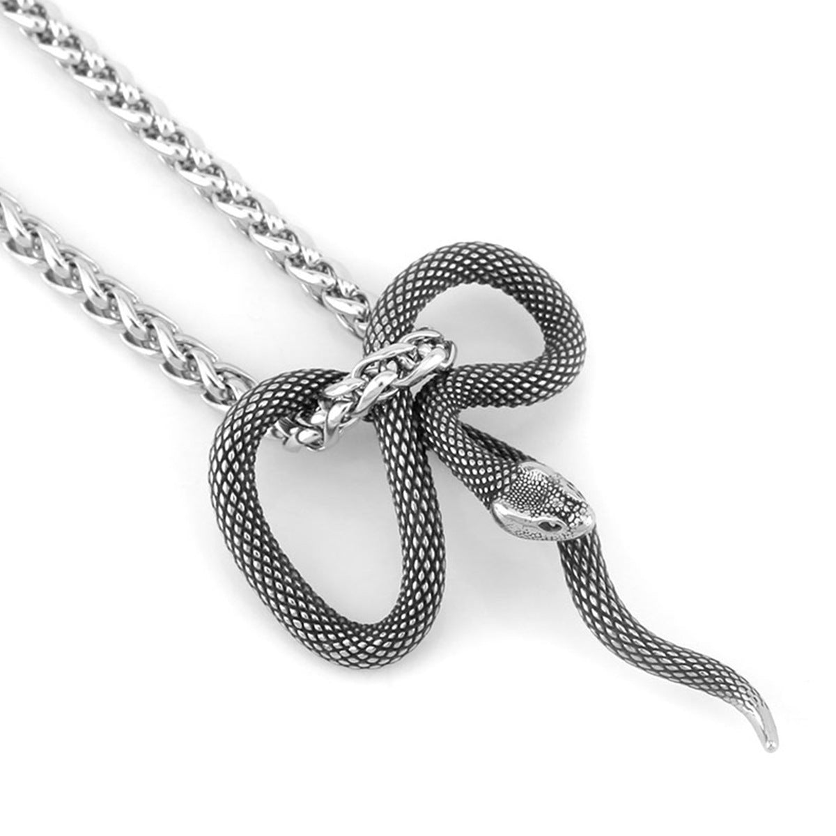 Jörmungandr’s Eternal Coil Necklace
