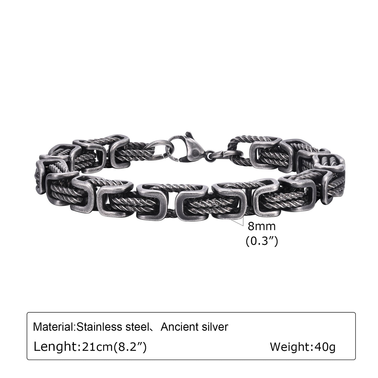Forged Link of the North Bracelet