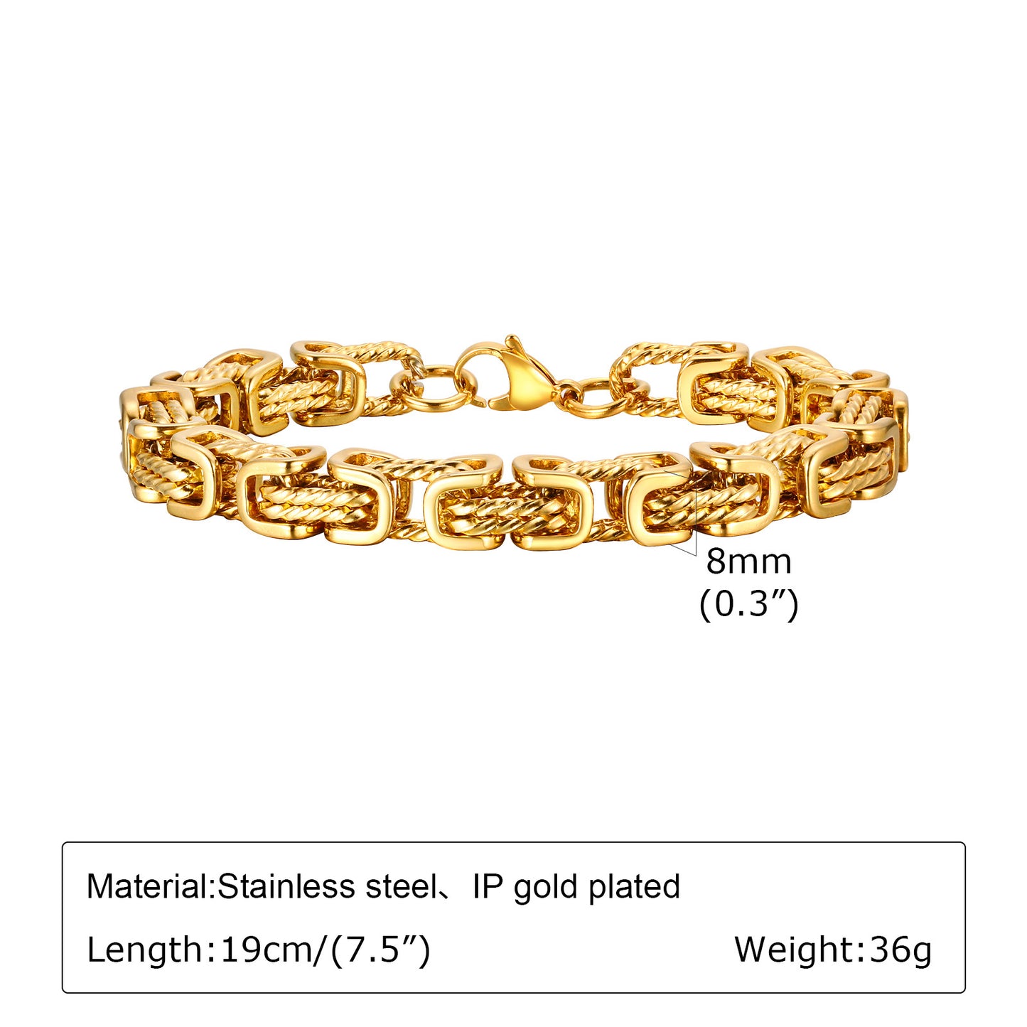 Forged Link of the North Bracelet