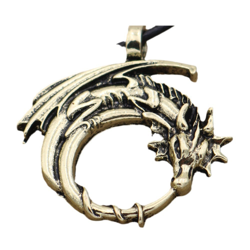 Ourodragon Circle of Flame Necklace