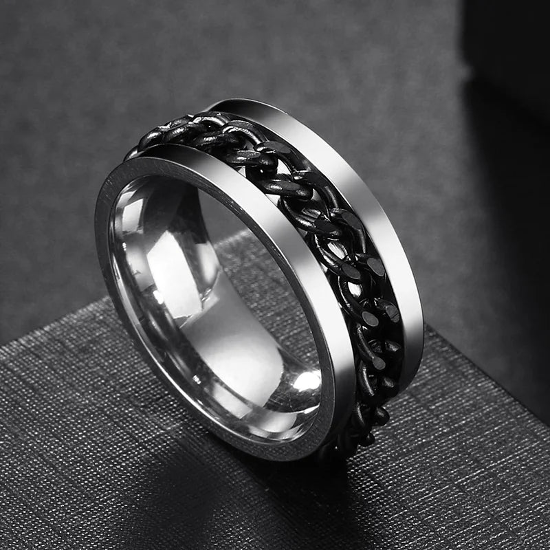 Viking Chain of Focus Spinning Ring