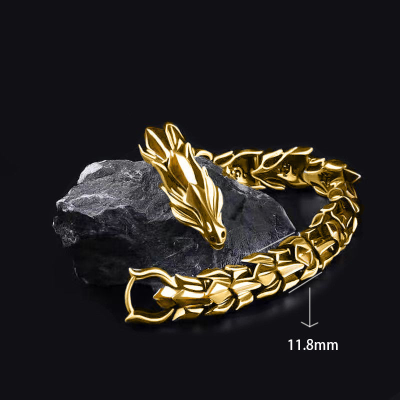 Ironfang Dragon Chain Bracelet