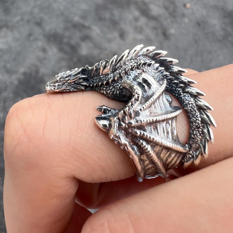 Drakewarden Coil Ring