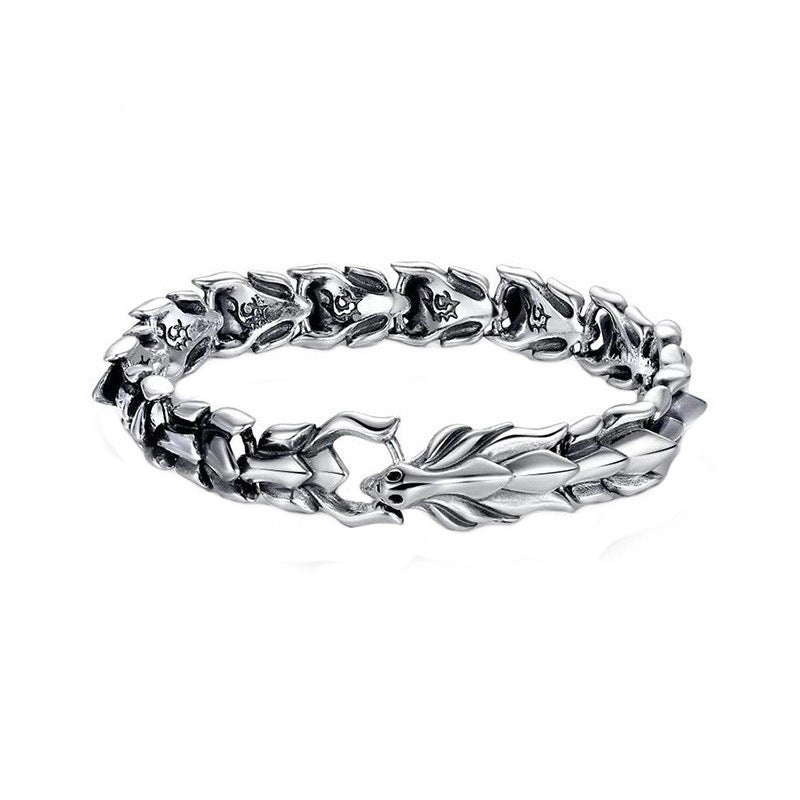 Ironfang Dragon Chain Bracelet