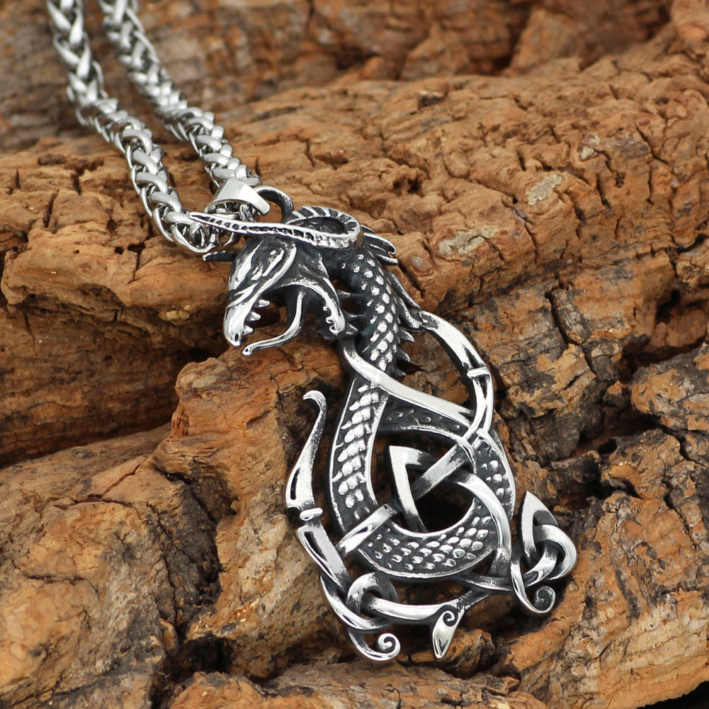 Jörmungandr’s Knot Necklace