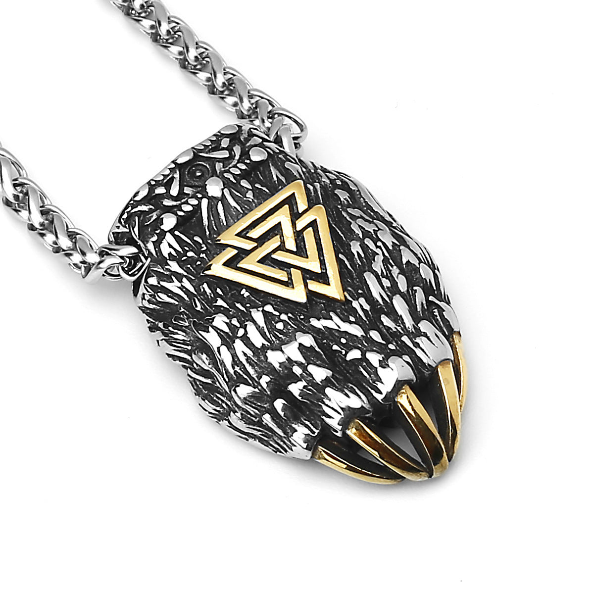 Valknut Berserker Claw Necklace