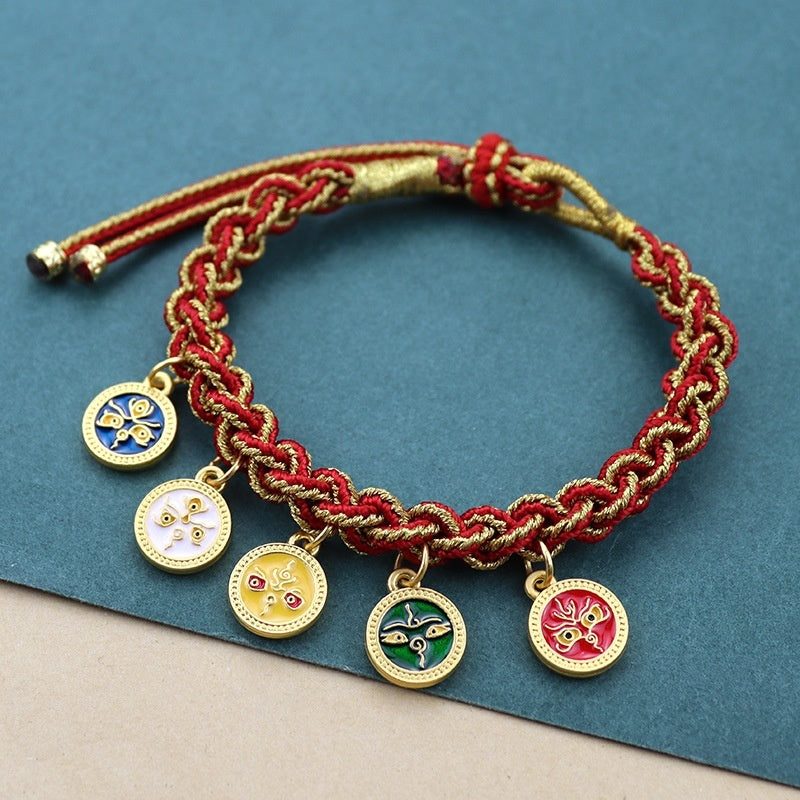 Sacred Threads of Buddha’s Eye Bracelet