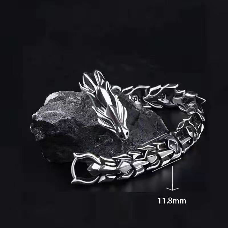 Ironfang Dragon Chain Bracelet