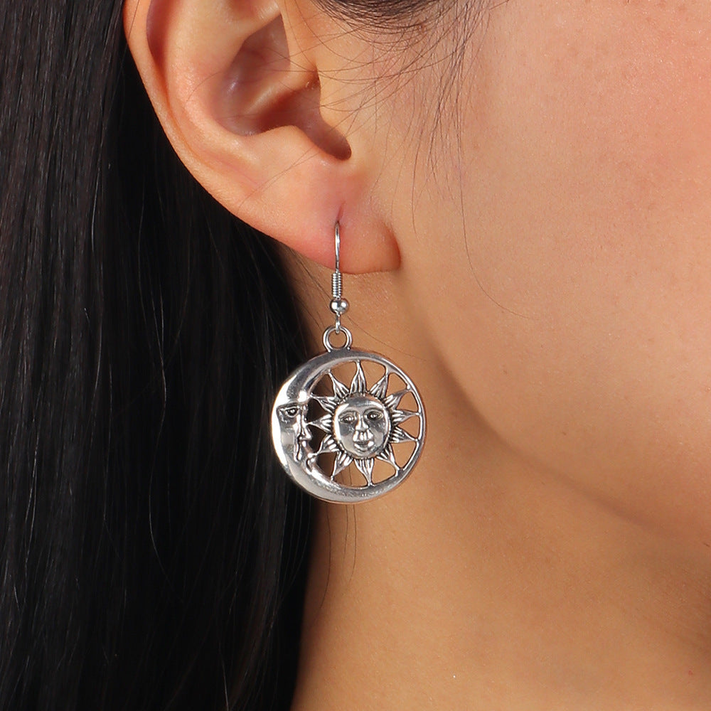 Sun And Moon Harmony Earrings