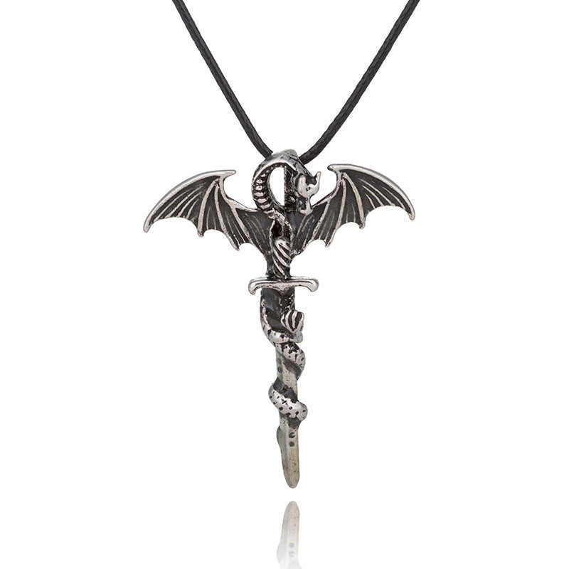 Glowfang Dragonblade Necklace