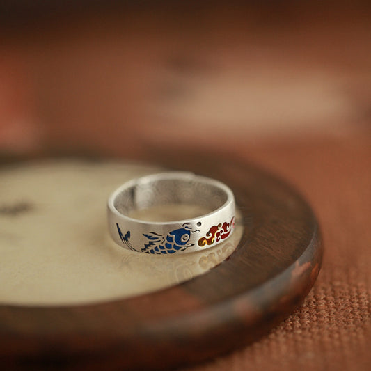 Koi Flowing Tranquility Ring