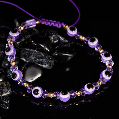 Rainbow Crystal Eye Protection Bracelet