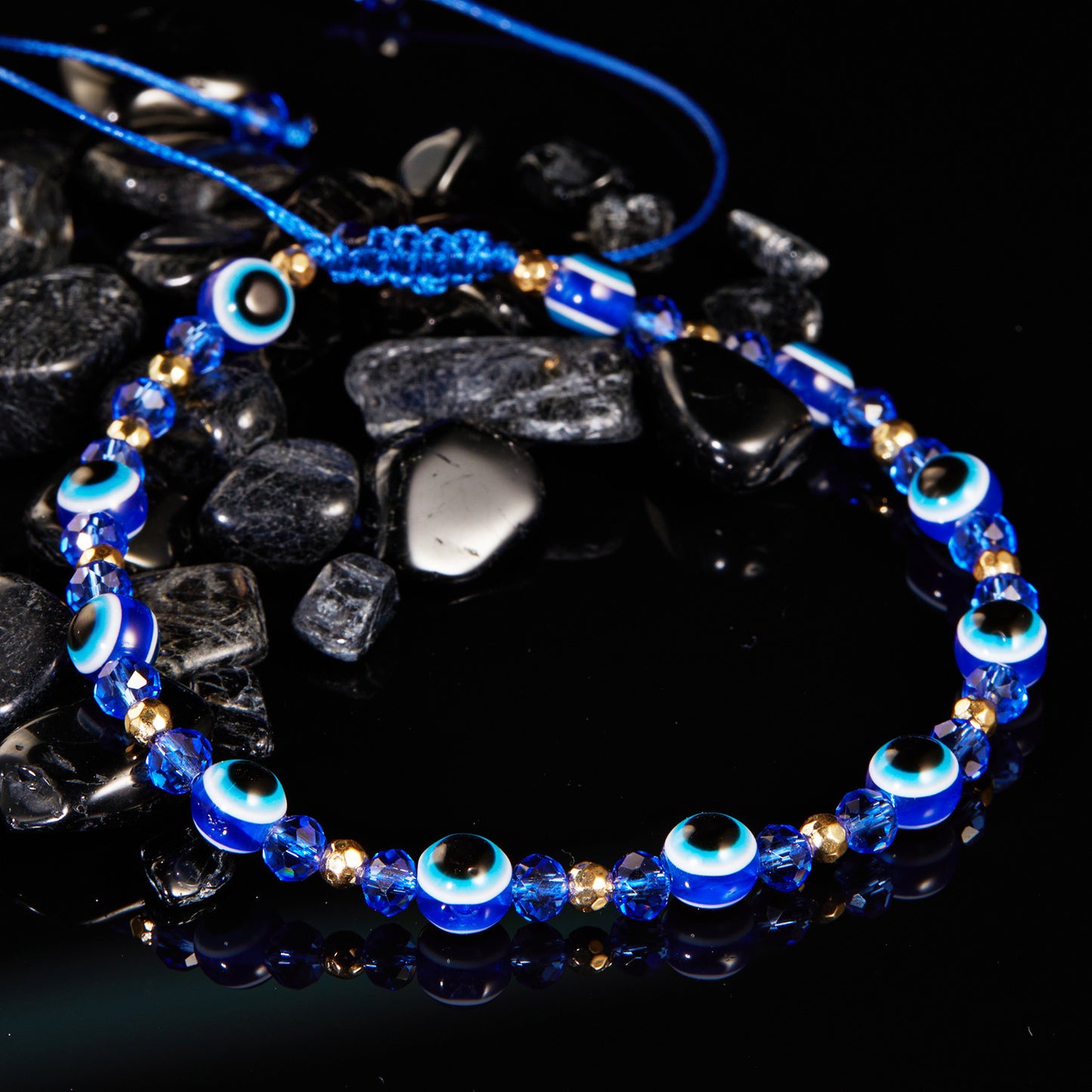 Rainbow Crystal Eye Protection Bracelet