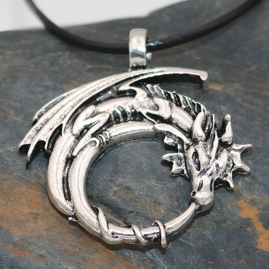 Ourodragon Circle of Flame Necklace
