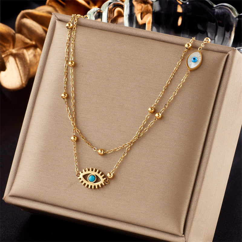 Radiant Guardian Evil Eye Necklace