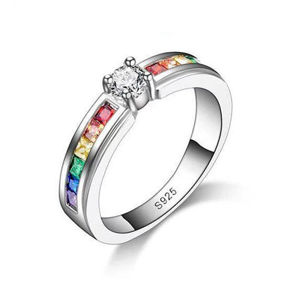 7 Chakra Radiance Crystal Ring