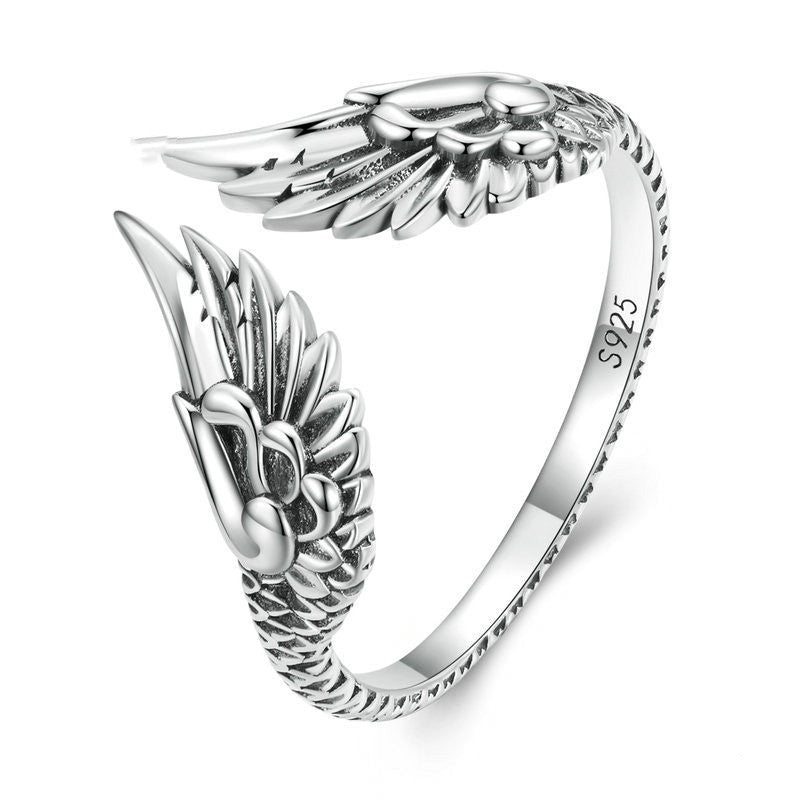 Celestial Embrace Wing Ring