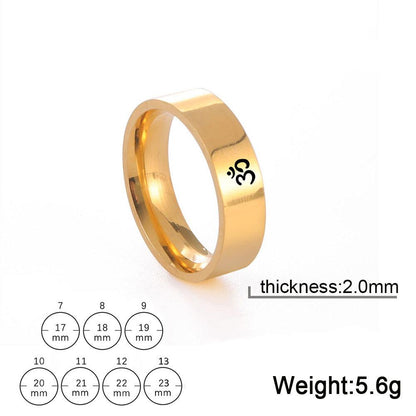 Eternal Om Serenity Ring