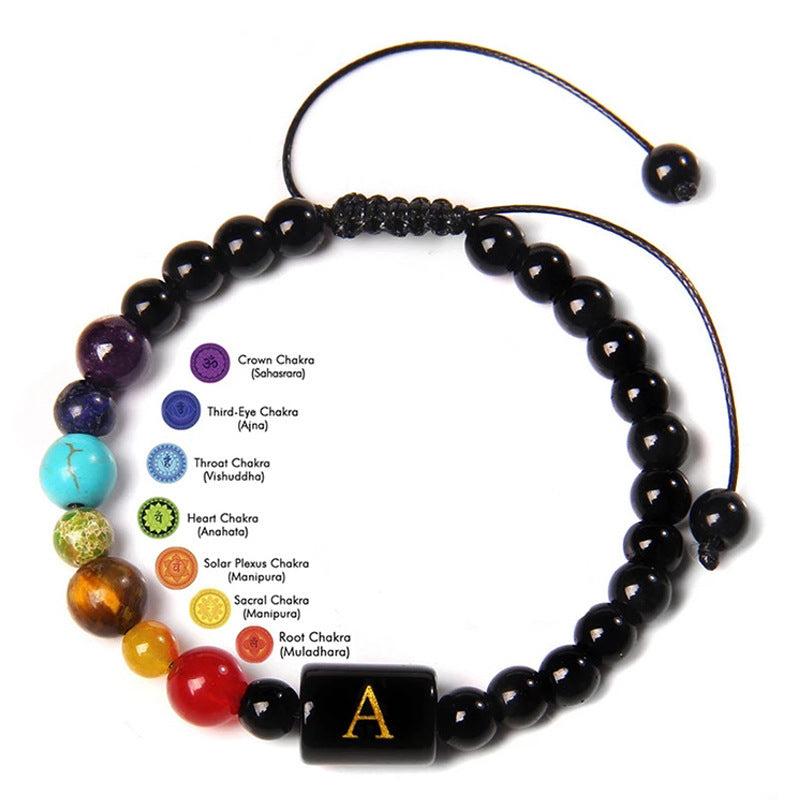 Guardian Rune  7 Chakra Bracelet