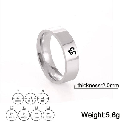 Eternal Om Serenity Ring