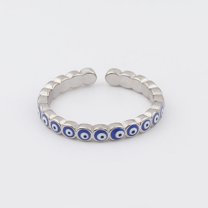 Radiant Evil Eye Protection Ring