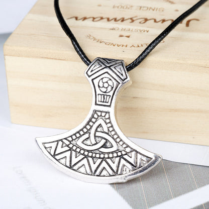 Frostvein Berserker’s Axe Necklace