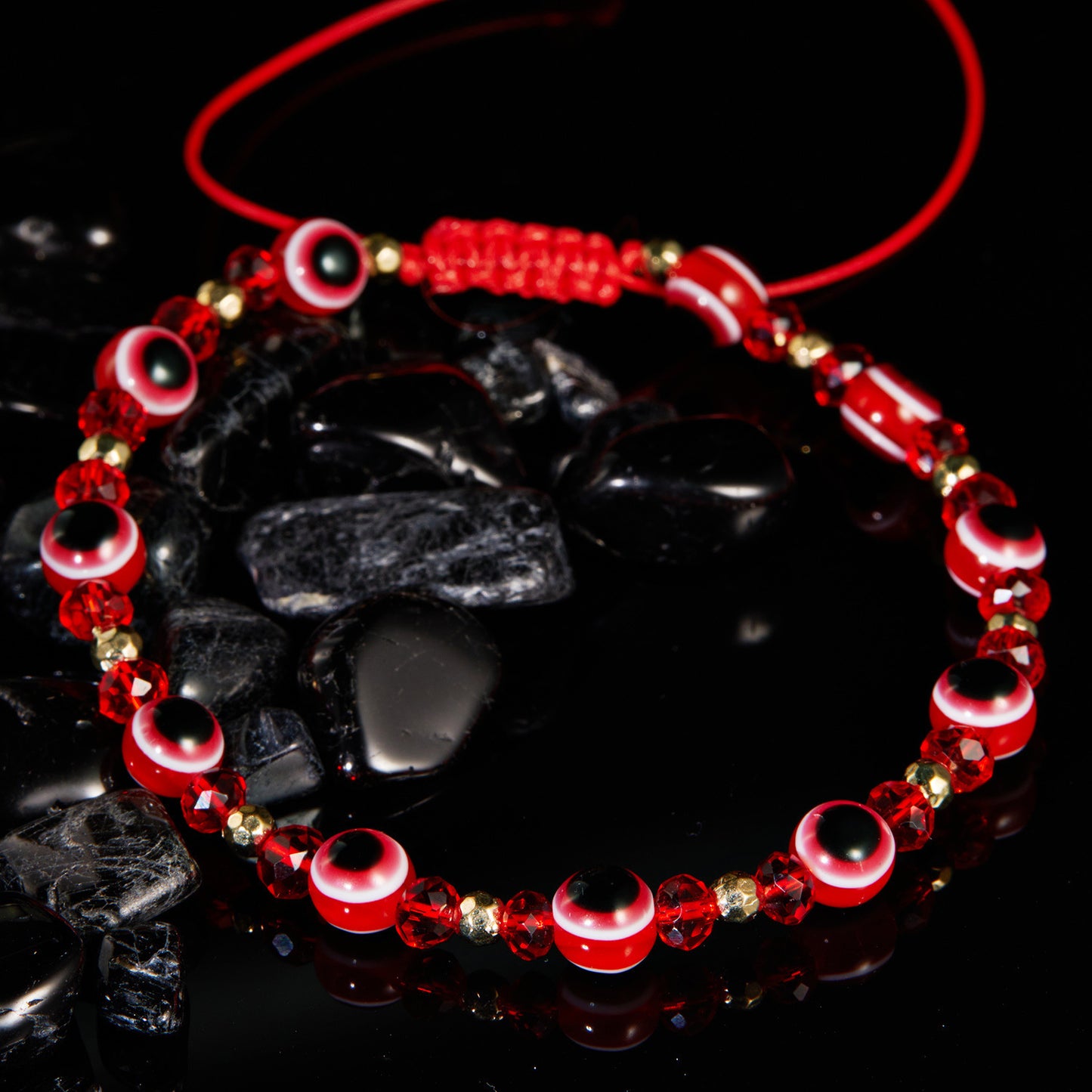 Rainbow Crystal Eye Protection Bracelet