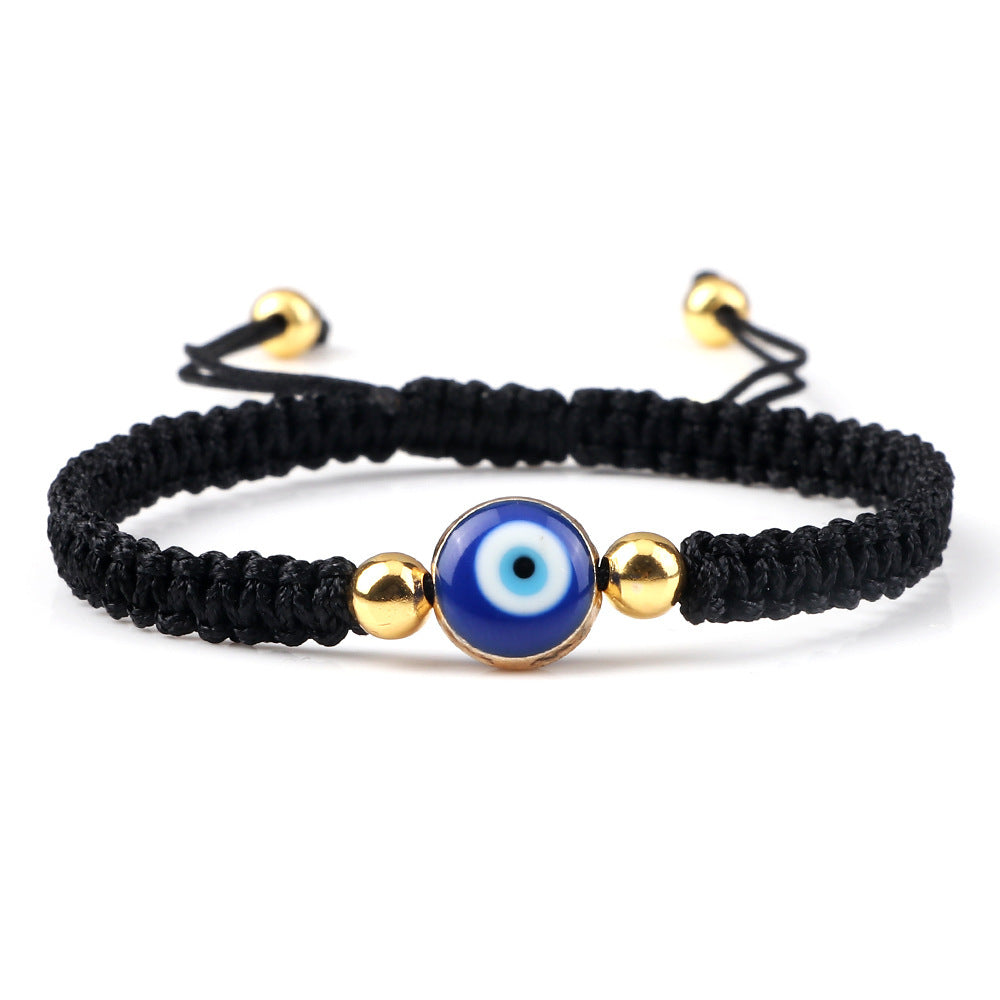 Enchanted Guardian Braided Evil Eye Bracelet