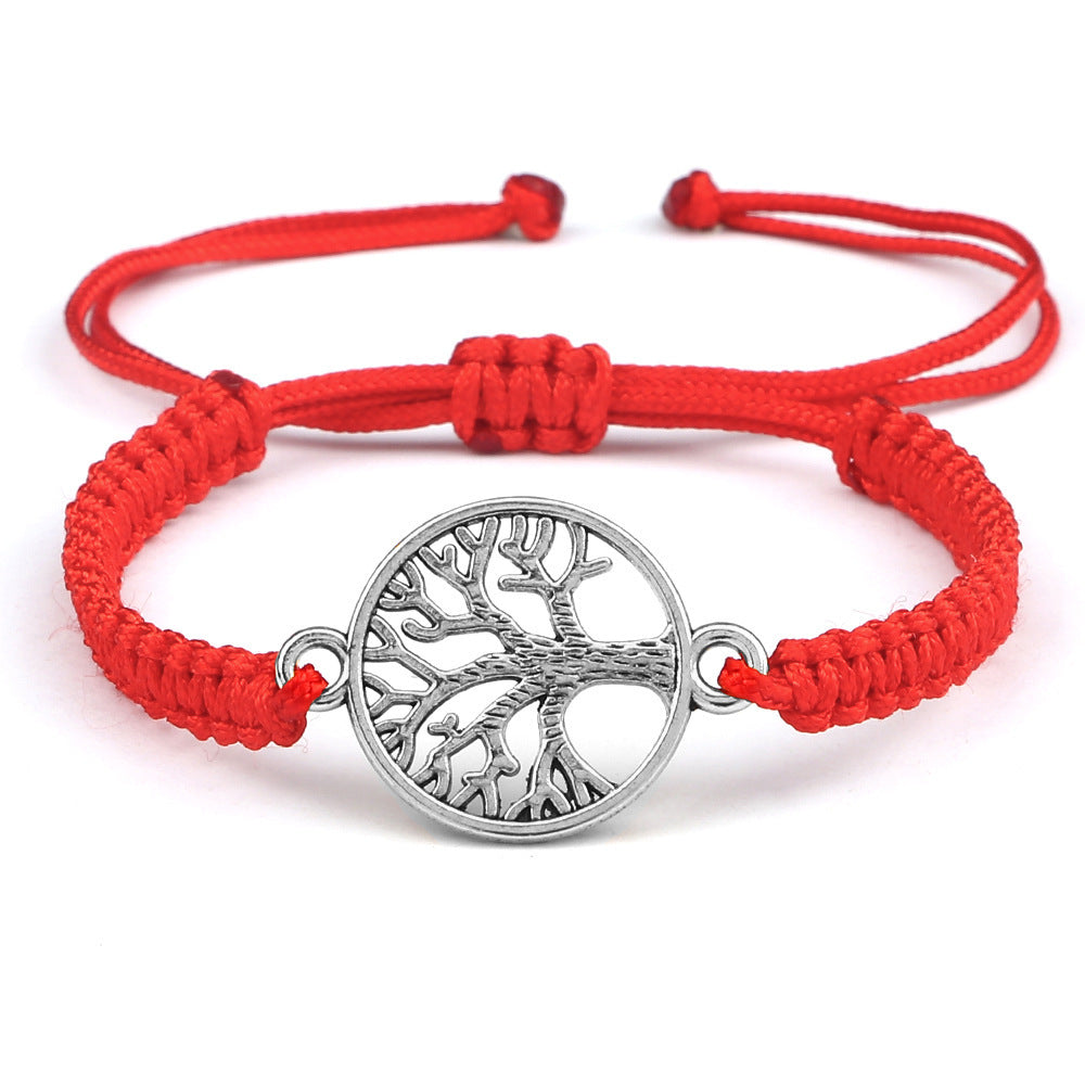 Braided Tree of Life Strength Bracelet