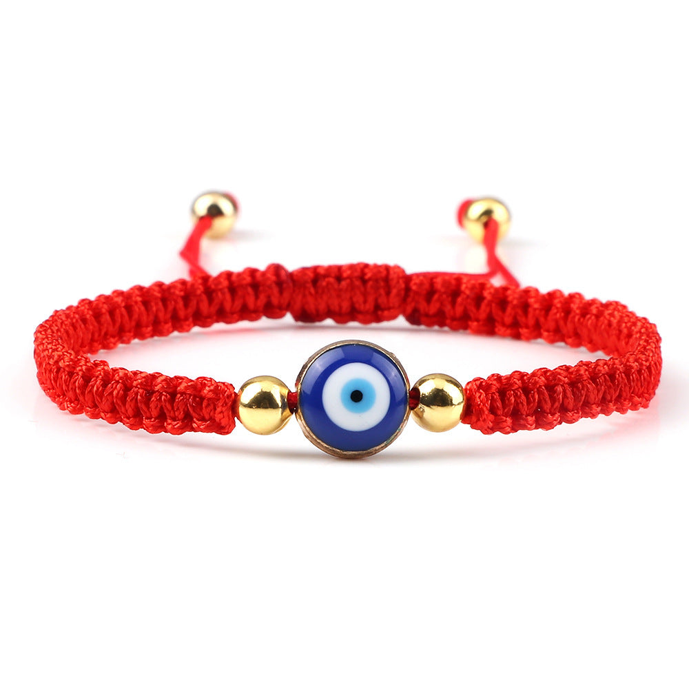 Enchanted Guardian Braided Evil Eye Bracelet